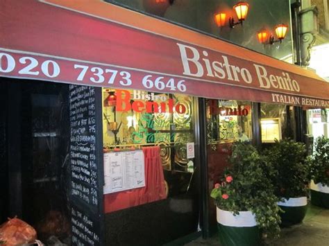 Bistro benito Bistro Benito: On vacation in London, we made reservations and had a great meal